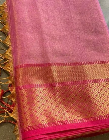 Pink Gold Tissue with large Border
